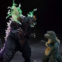 S.H.MonsterArts スペースゴジラ ＆ リトルゴジラ Special Color Ver