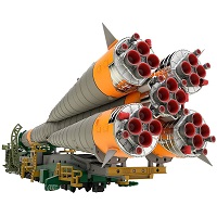 MODEROID ソユーズロケット+搬送列車